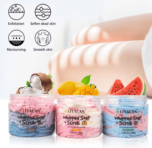 Coconut Mango Watermelon Exfoliating Scrub - BombaCurves